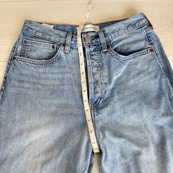 Aritzia Denim Forum Joni High Rise Loose High-waisted Size 27Jeans 29 Length - Picture 4 of 10